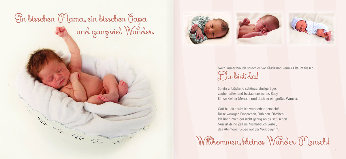Willkommen, kleines Wunder Mensch