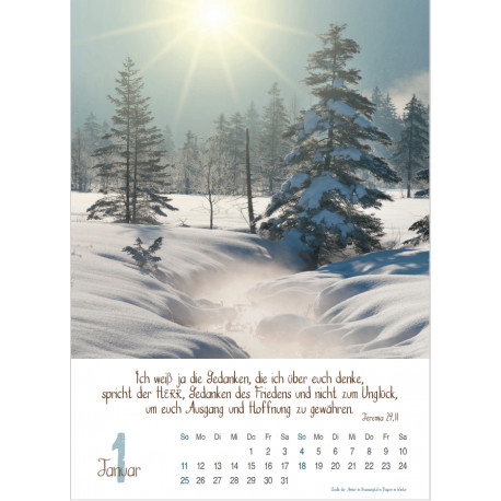 Natur 2026 - Wandkalender