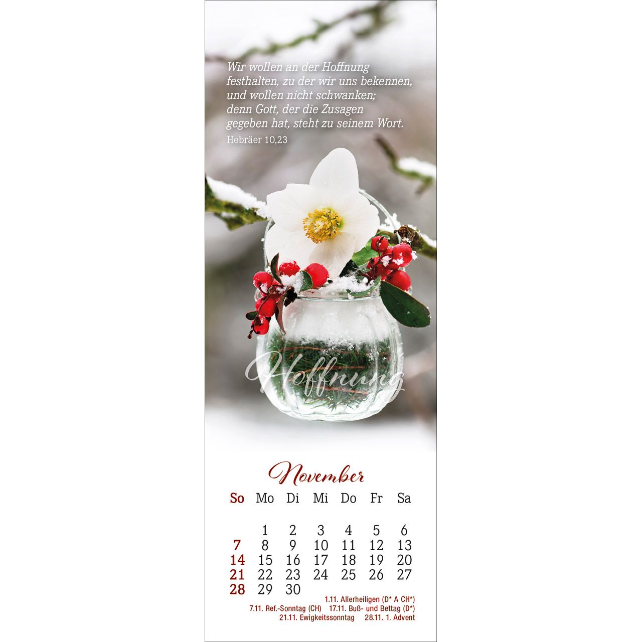 Den Augenblick genießen 2027 - Lesezeichen-Kalender