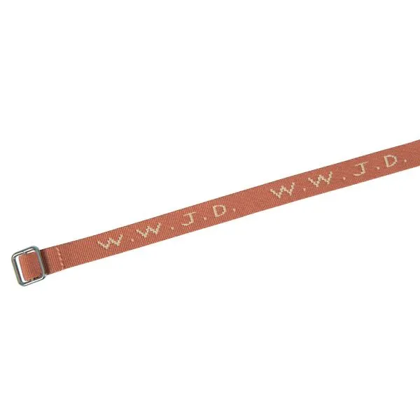 Armband 'WWJD', braun