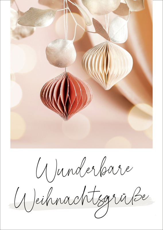 Himmlische Weihnachtsgrüße - Postkartenset
