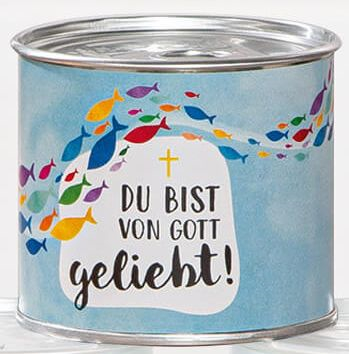 Duftkerze 'Du bist von Gott geliebt'