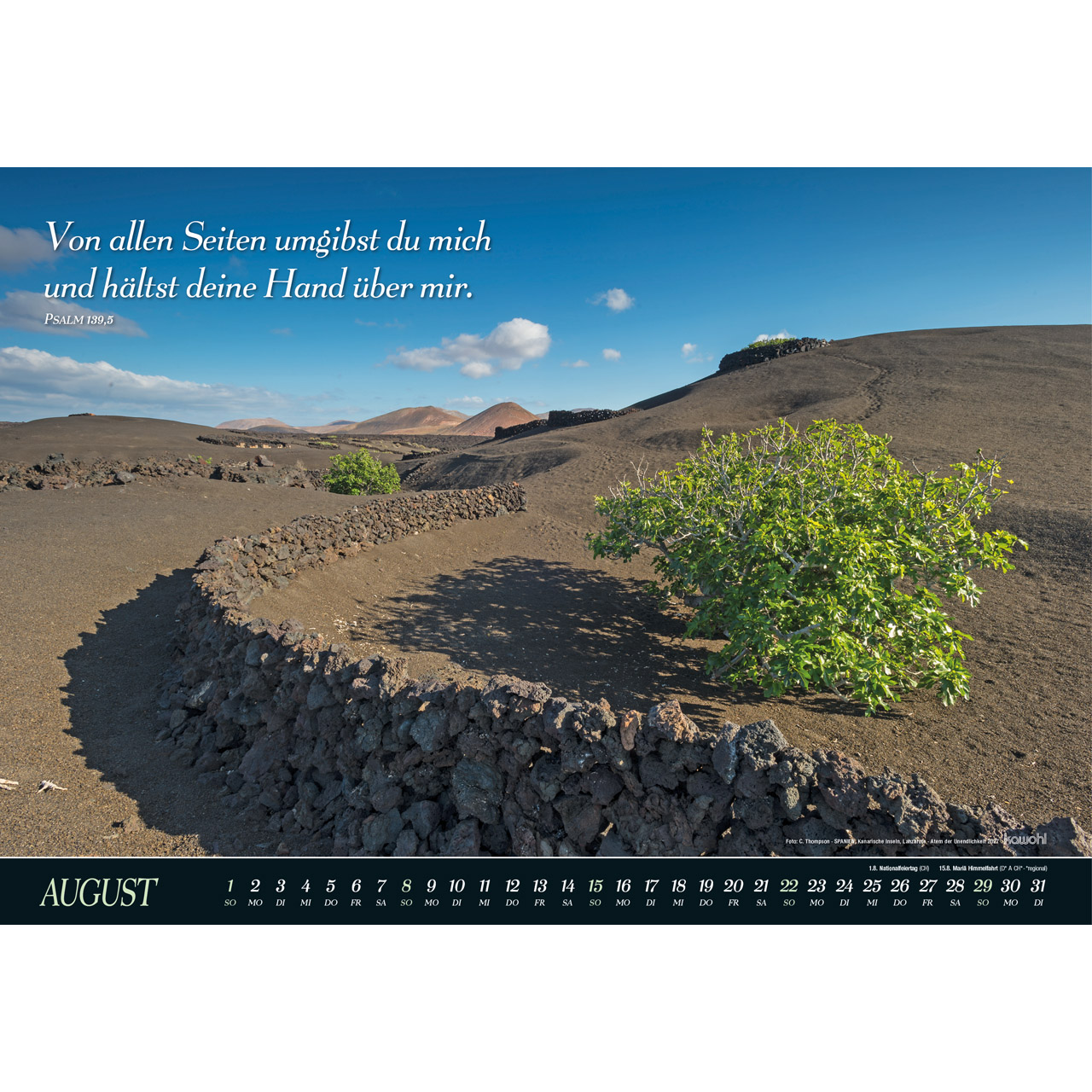 Atem der Unendlichkeit 2027 - Wandkalender Panorama