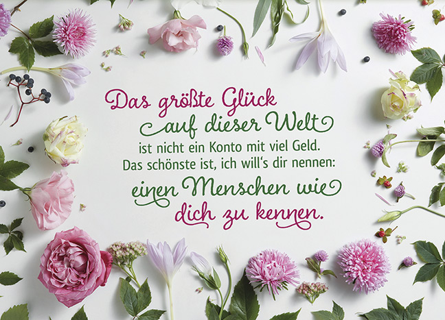 Du bist ein Geschenk des Himmels!