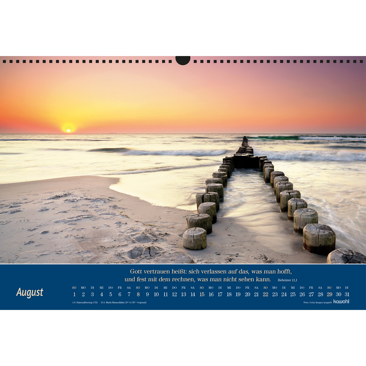 Atemholen 2027 - Wandkalender