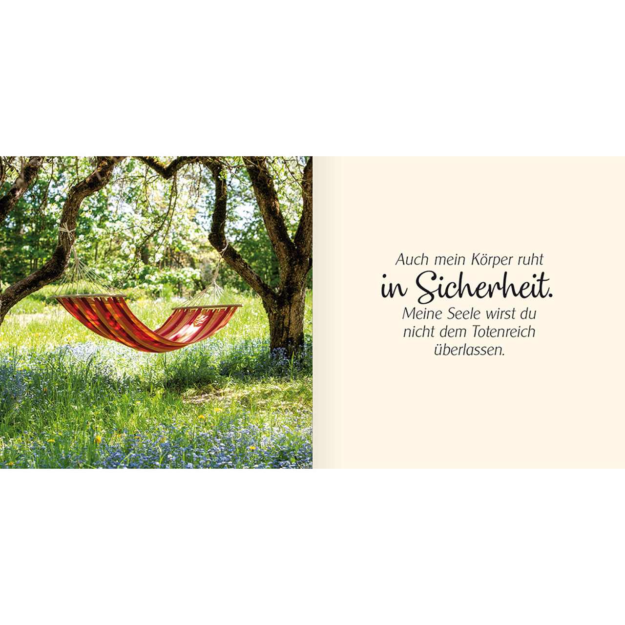 Ich schenke dir Psalm 16