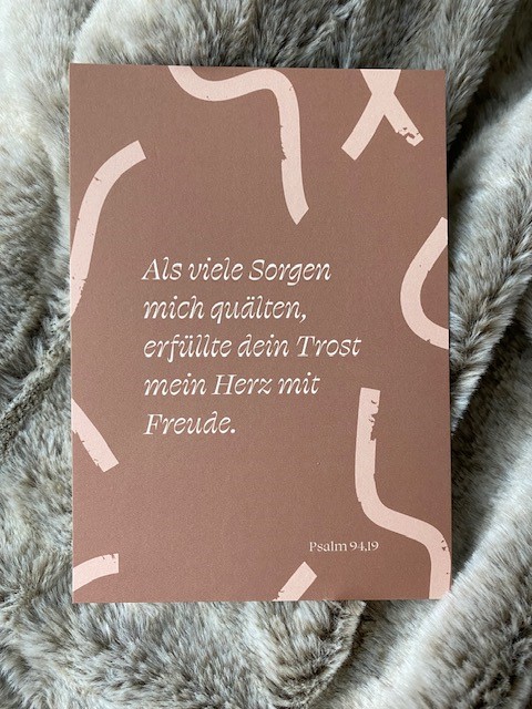 Postkarten 10 Stück- Dein Trost