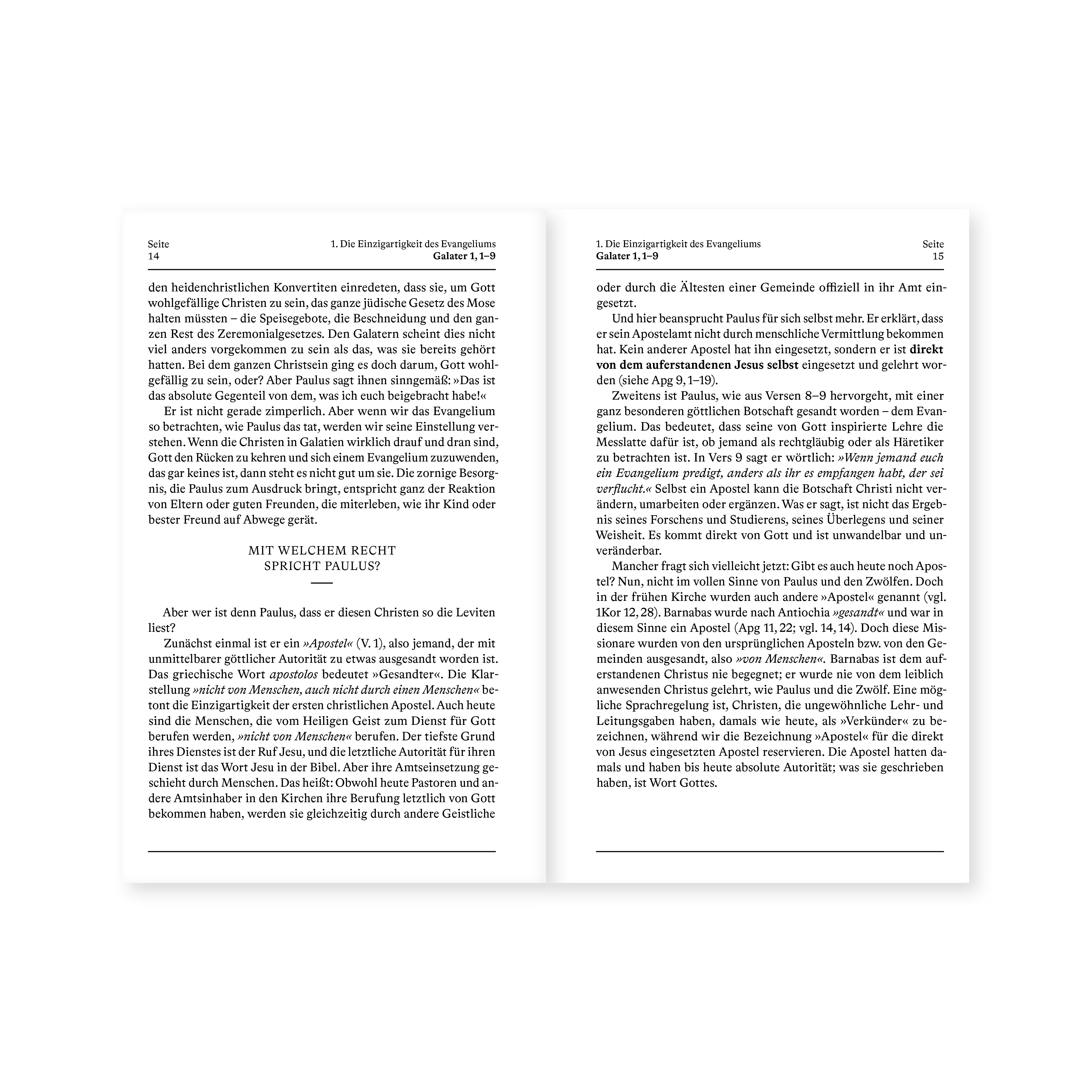 Galater - Kommentar