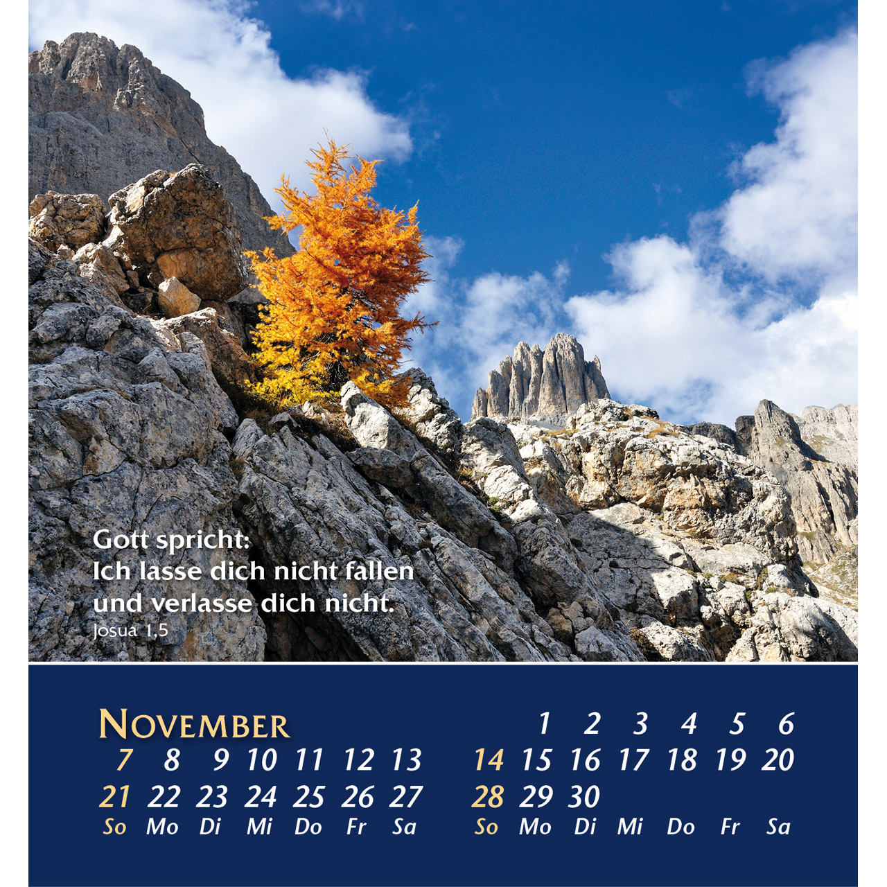 Aus der Stille leben 2027 - Aufstellkalender