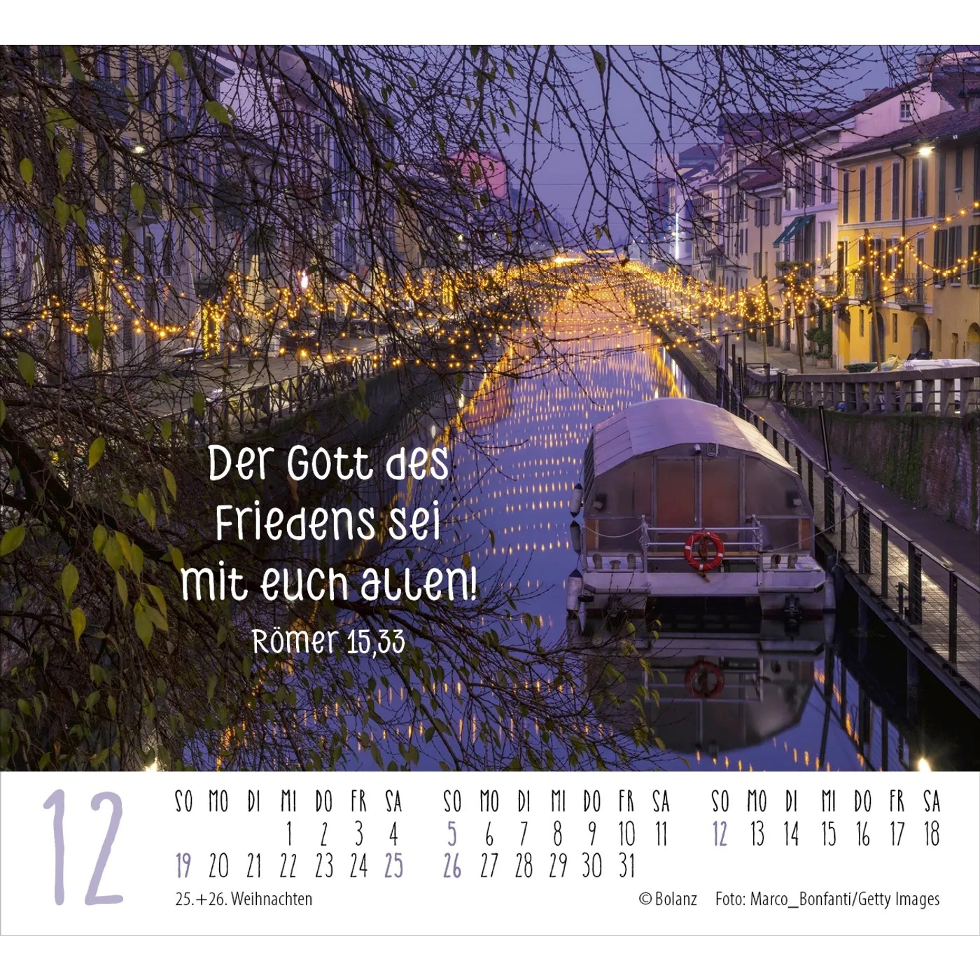 Atempause 2027 - Minikalender