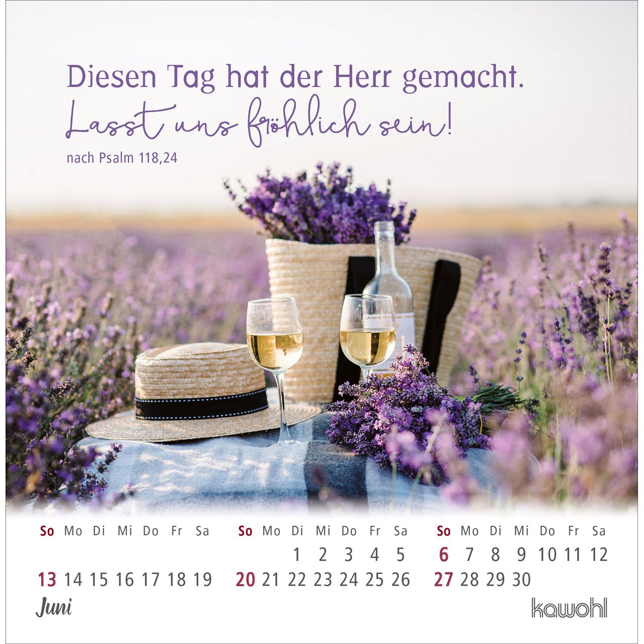 Ankommen & leben 2027 - Postkartenkalender