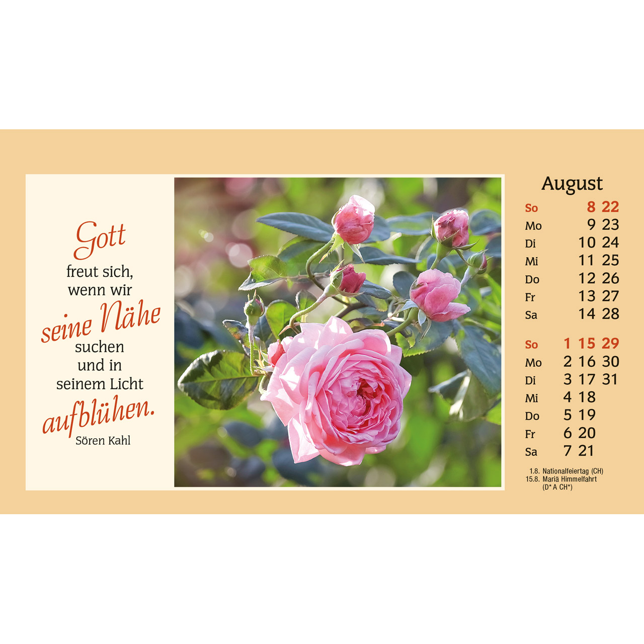 Der kleine Begleiter 2027 - Aufstellkalender