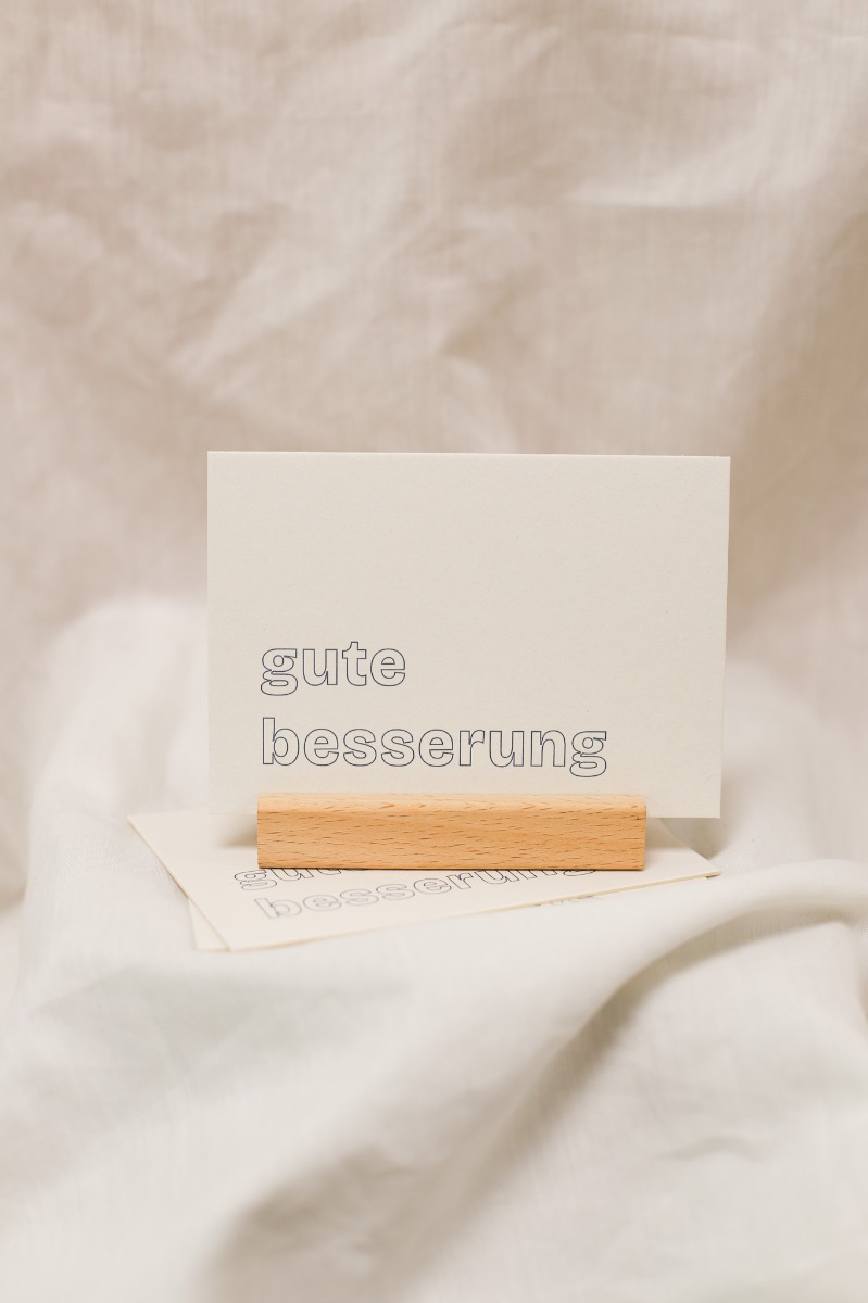Postkarten 10 Stück - Gute Besserung