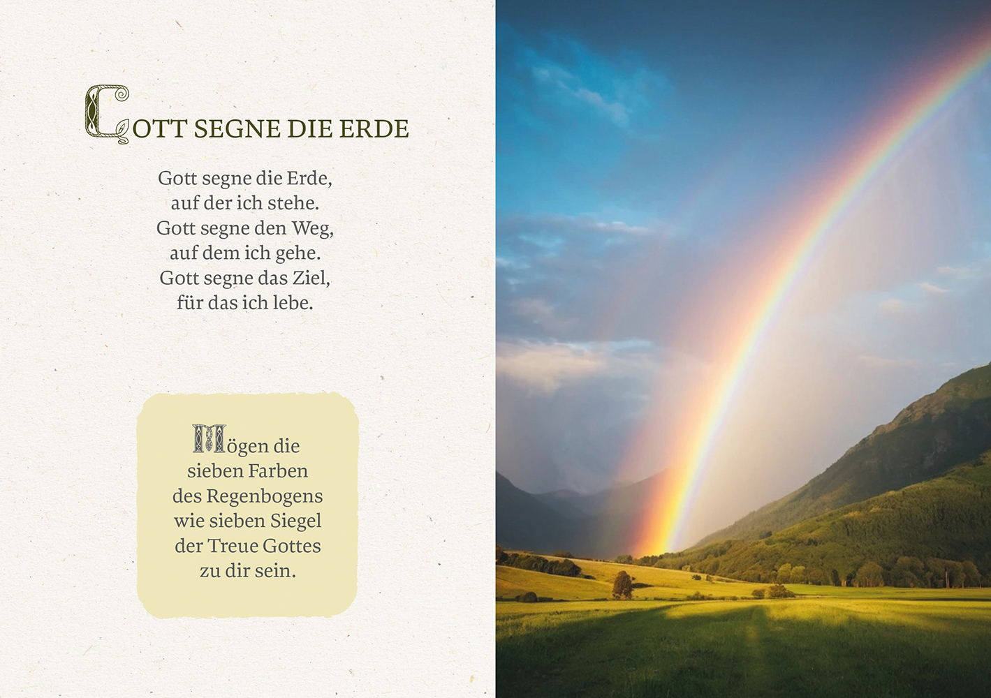 Gott segne den Weg, auf dem du gehst