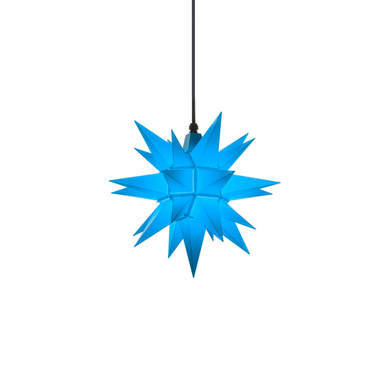 Herrnhuter Kunststoff Stern A4 40 cm blau