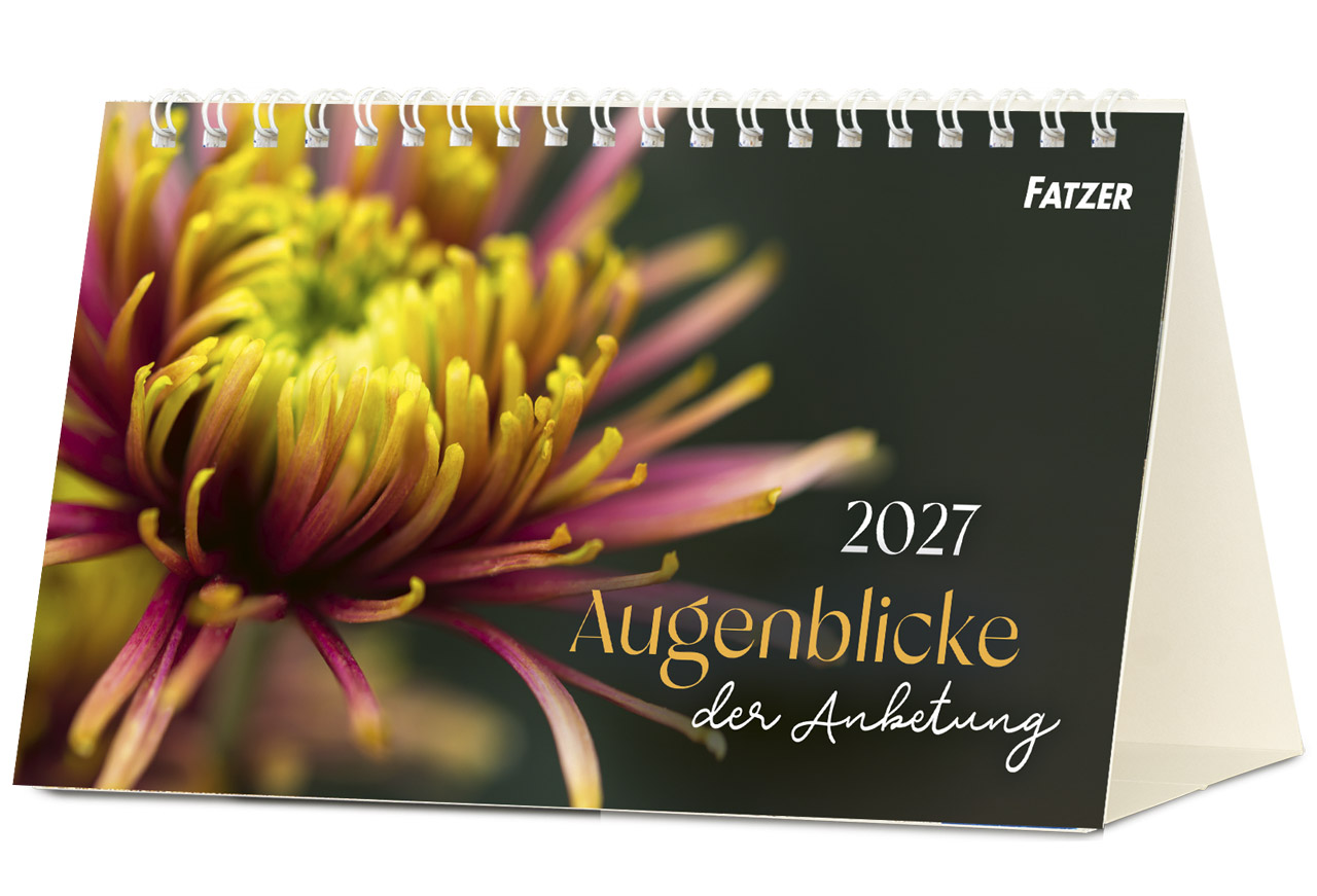 Augenblicke der Anbetung 2027 - Postkartenkalender