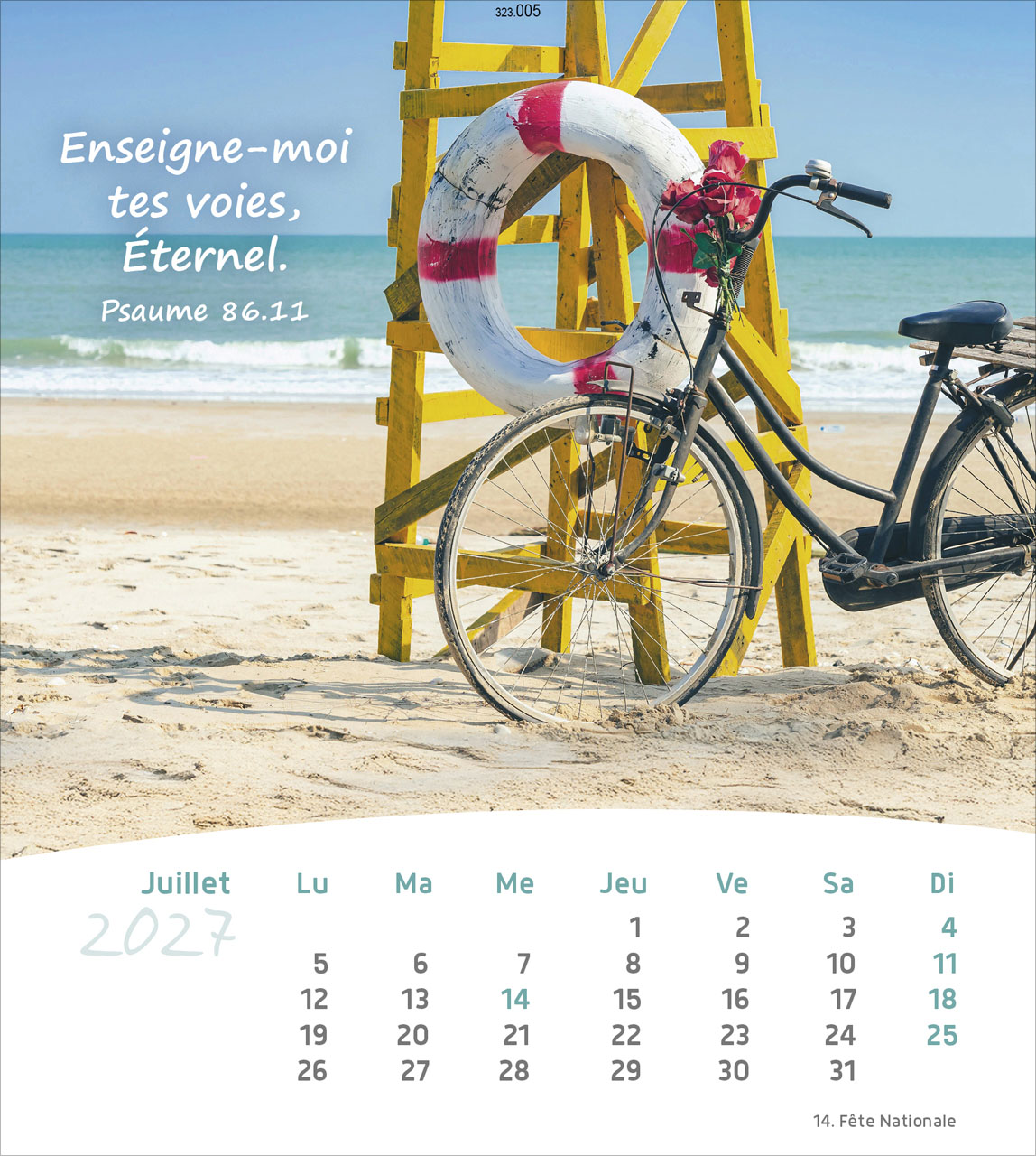 Leben für Dich 2027 - Verteilkalender Französisch
