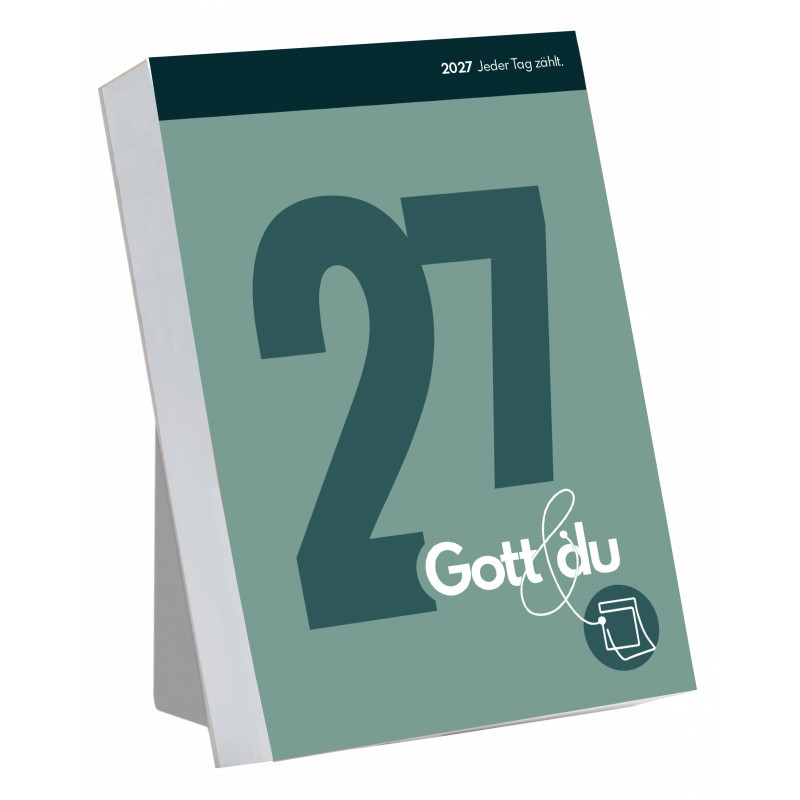 Gott & du - Jeder Tag zählt 2027 - Abreißkalender