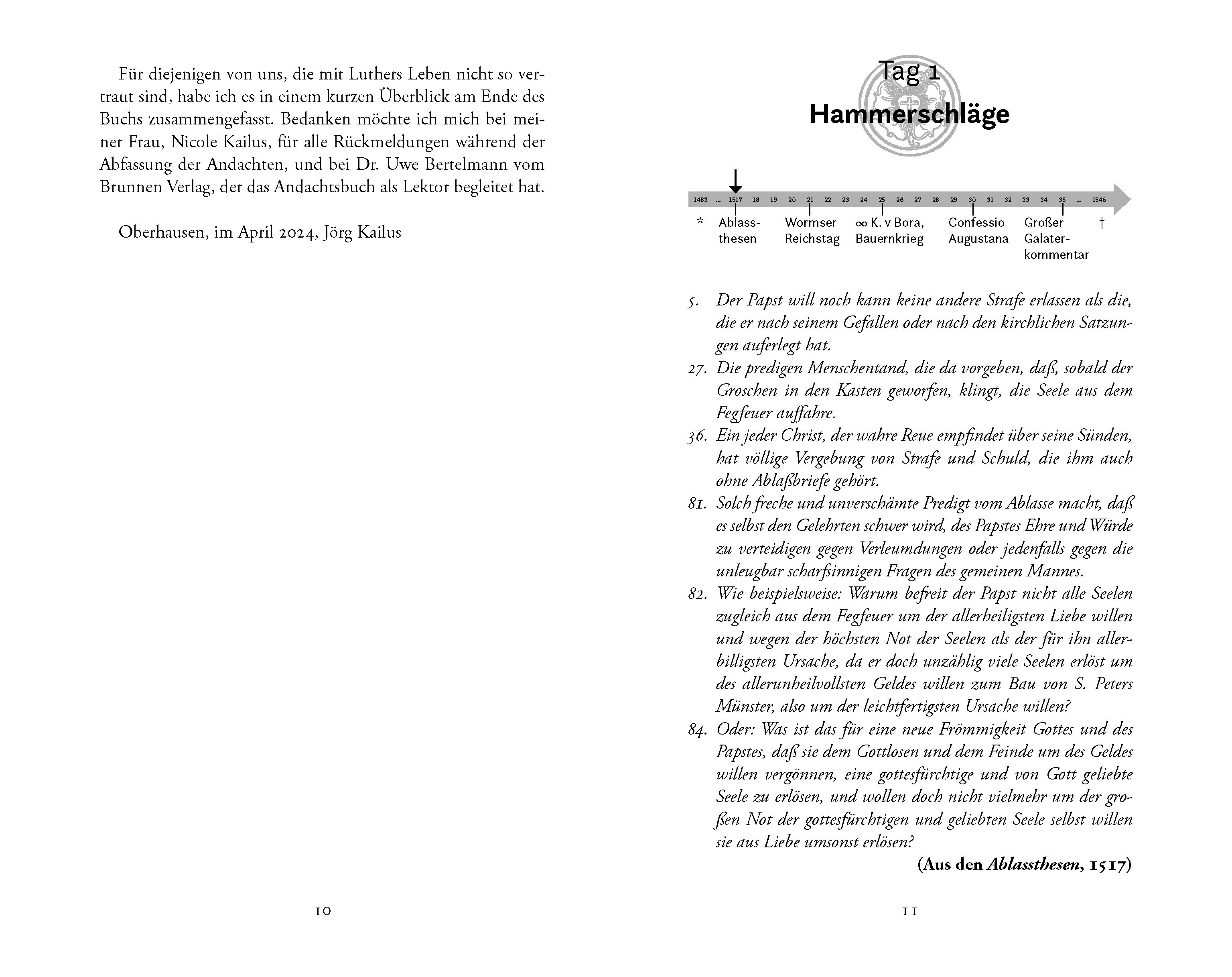 40 Tage mit Martin Luther