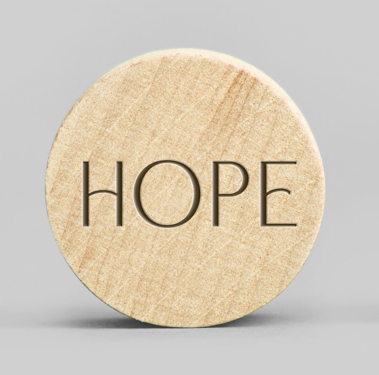 Holzmagnet Hope