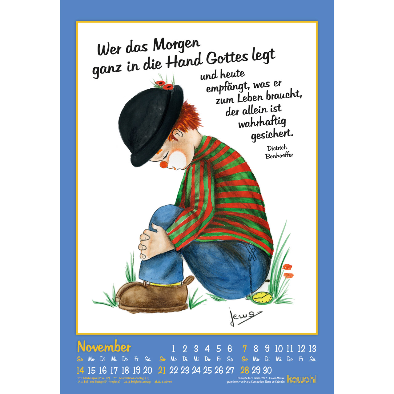 Freu(n)de für´s Leben 2027 - Wandkalender