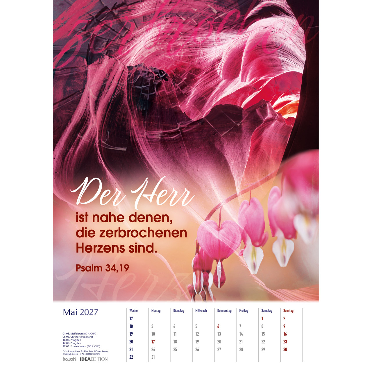 Auf seinem Weg 2027 - Wandkalender IDEA Edition