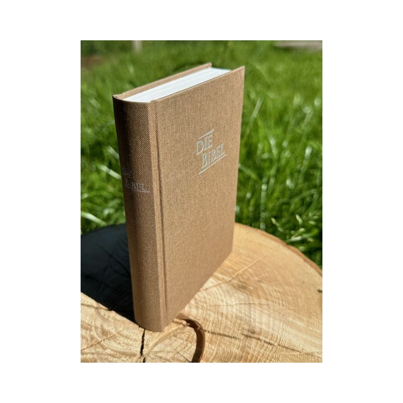 Die Bibel - Pocketbibel, Leinen, sandbraun