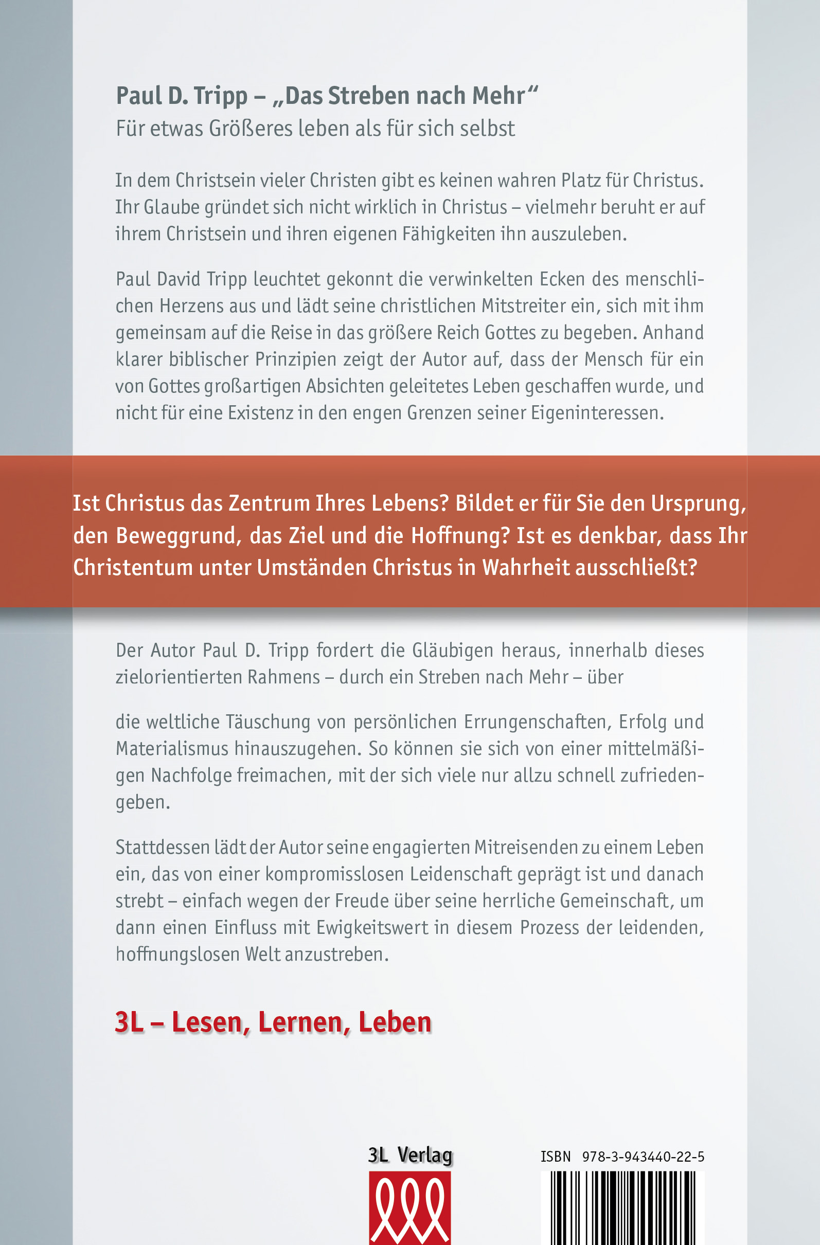 Das Streben nach Mehr