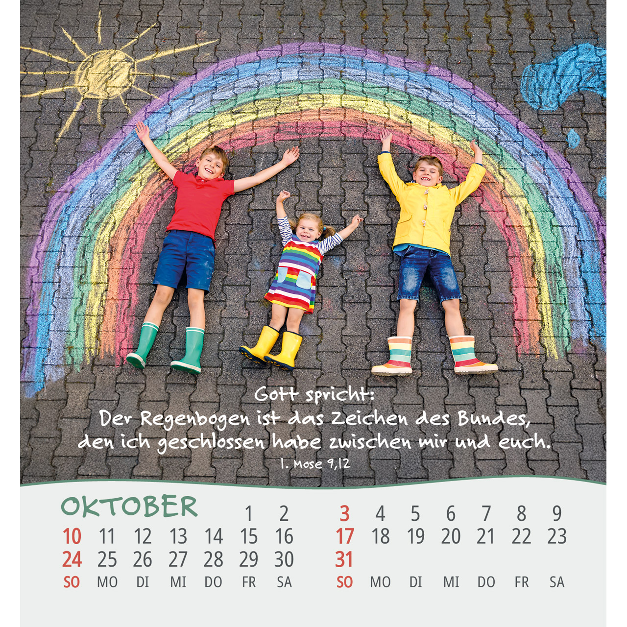 Gott hat alle Kinder lieb 2027 - Aufstellkalender