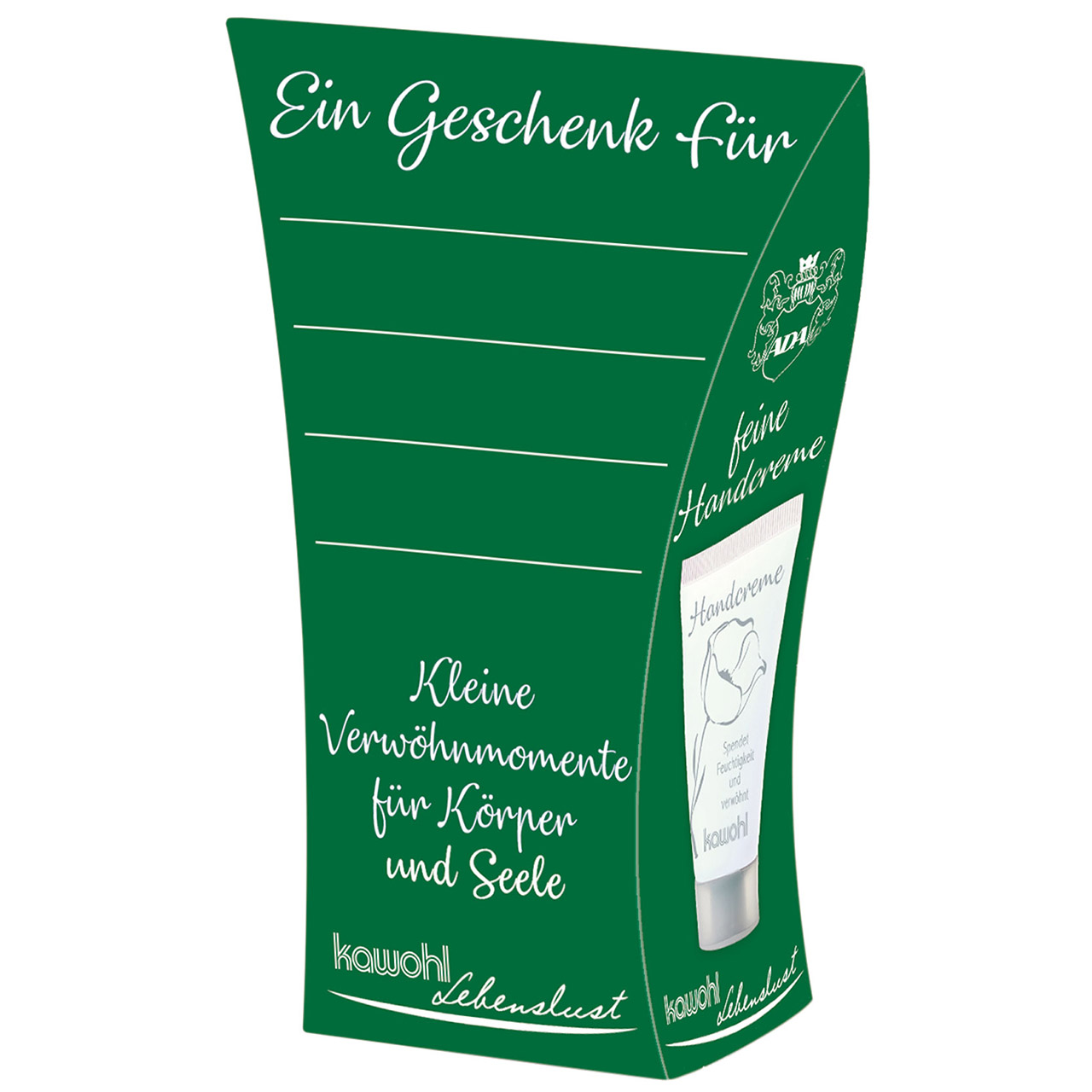 Handcreme 'Frohe Weihnachten und ein gesegnetes neues Jahr'