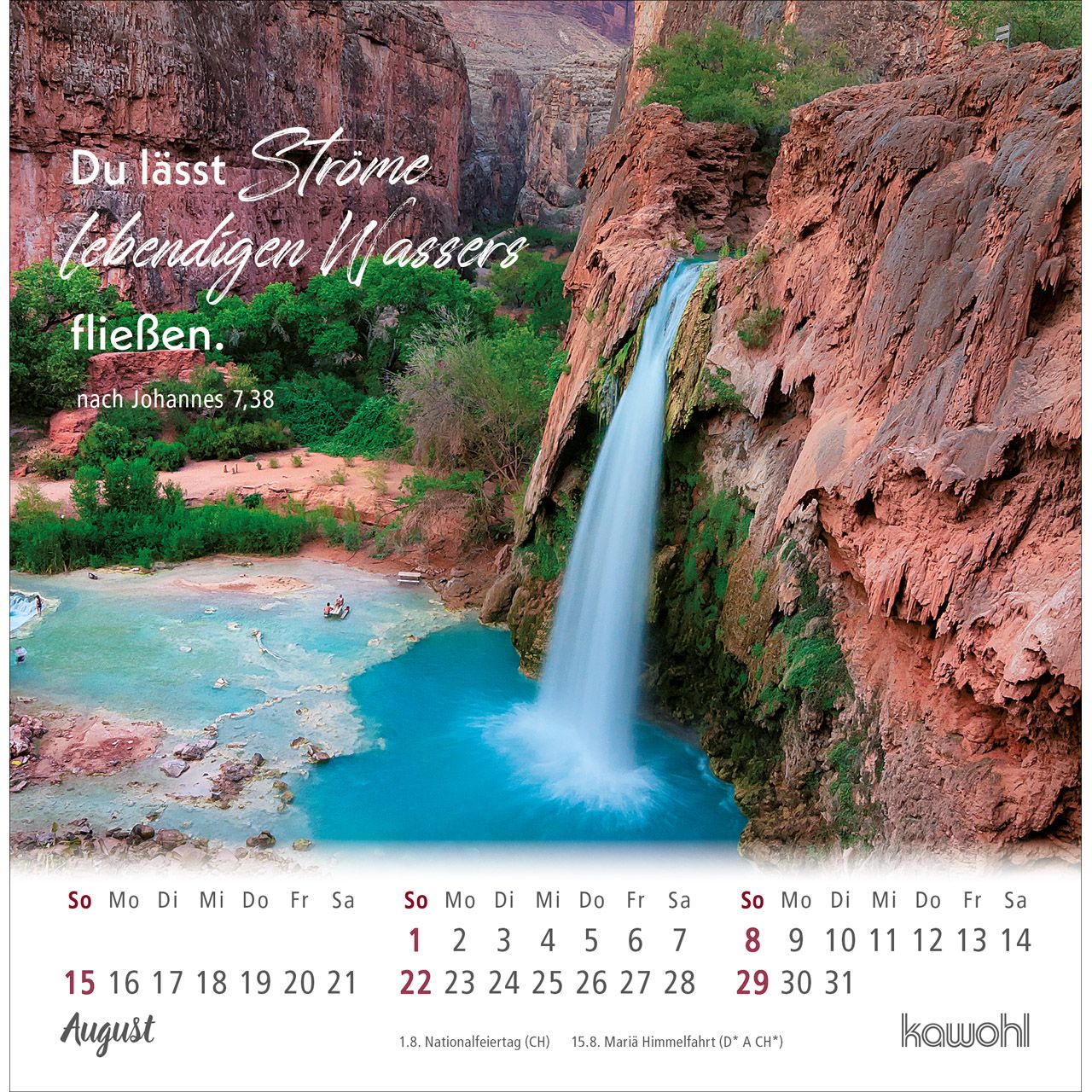 Ankommen & leben 2027 - Postkartenkalender