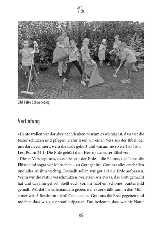 Waldläufer, Kluft und Knoten knüpfen