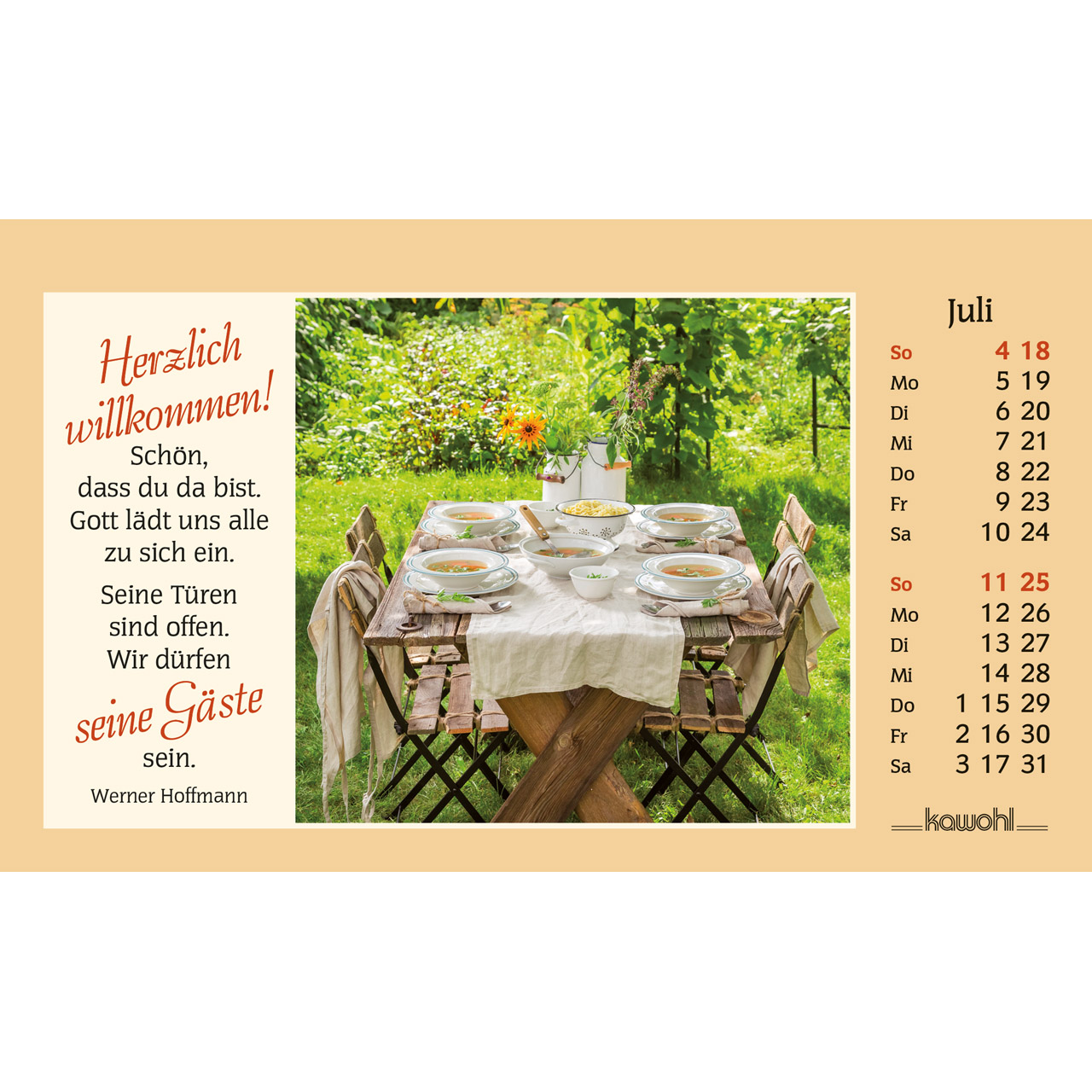 Der kleine Begleiter 2027 - Aufstellkalender