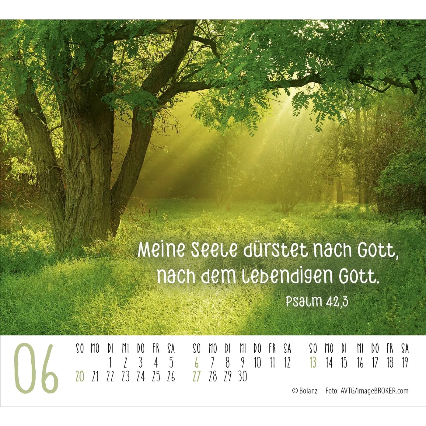 Atempause 2027 - Minikalender