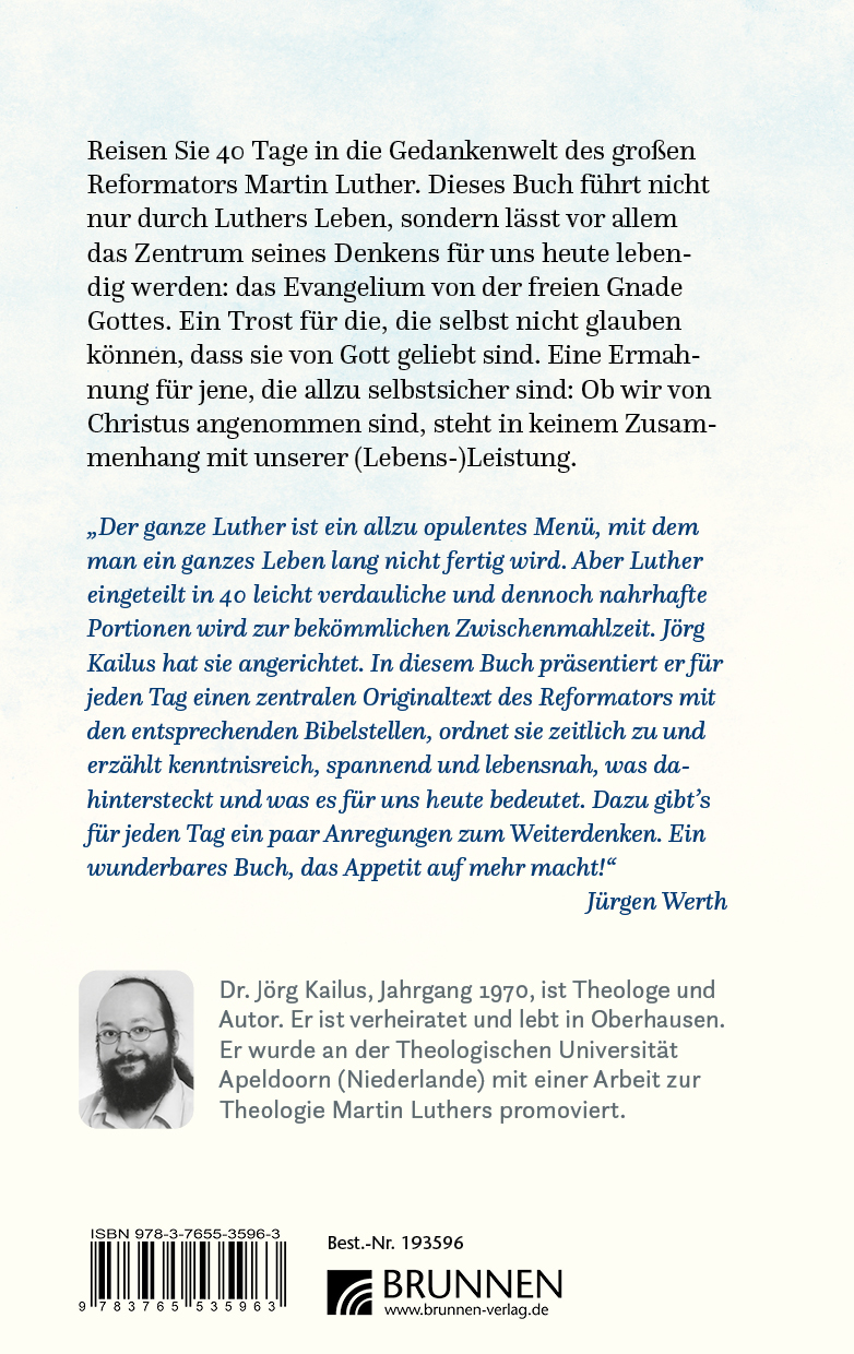 40 Tage mit Martin Luther