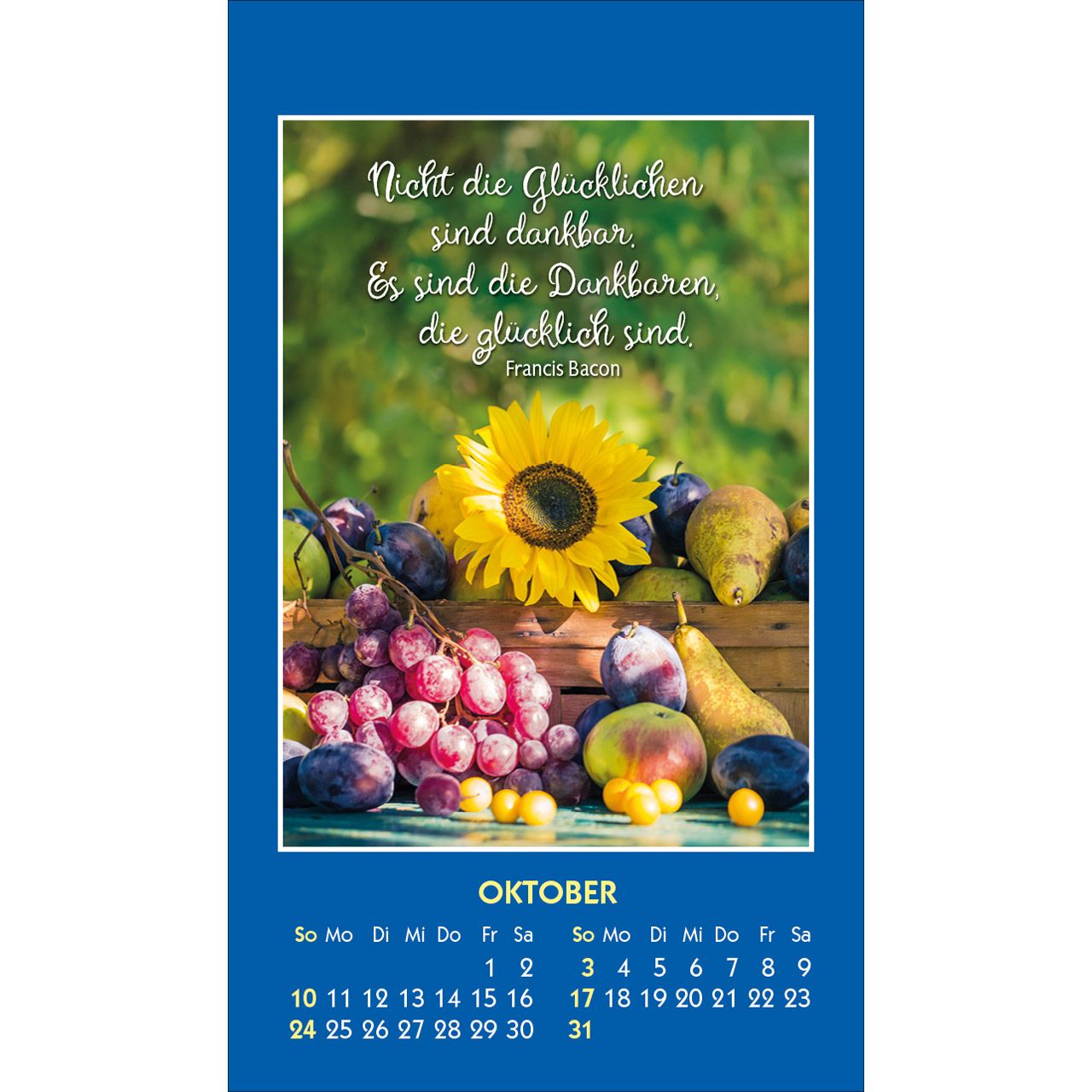 Ein gutes Wort für Dich 2027 - Aufkleber-Kalender