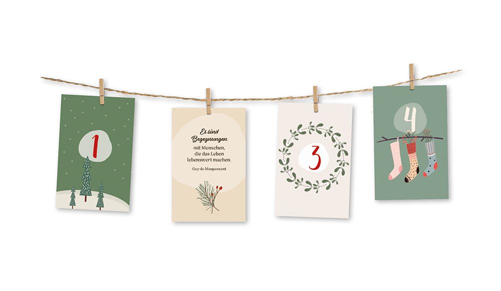 24 Mutmacher im Advent - Adventskalender