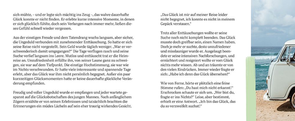 Glücksspuren Tag für Tag entdecken