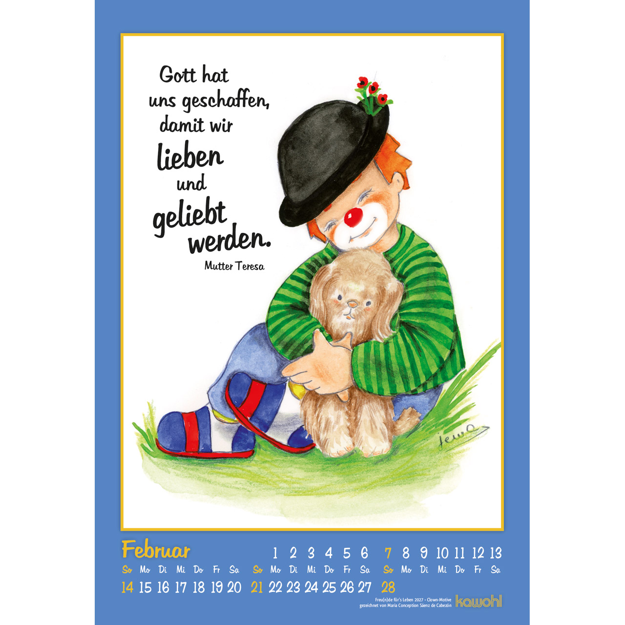 Freu(n)de für´s Leben 2027 - Wandkalender