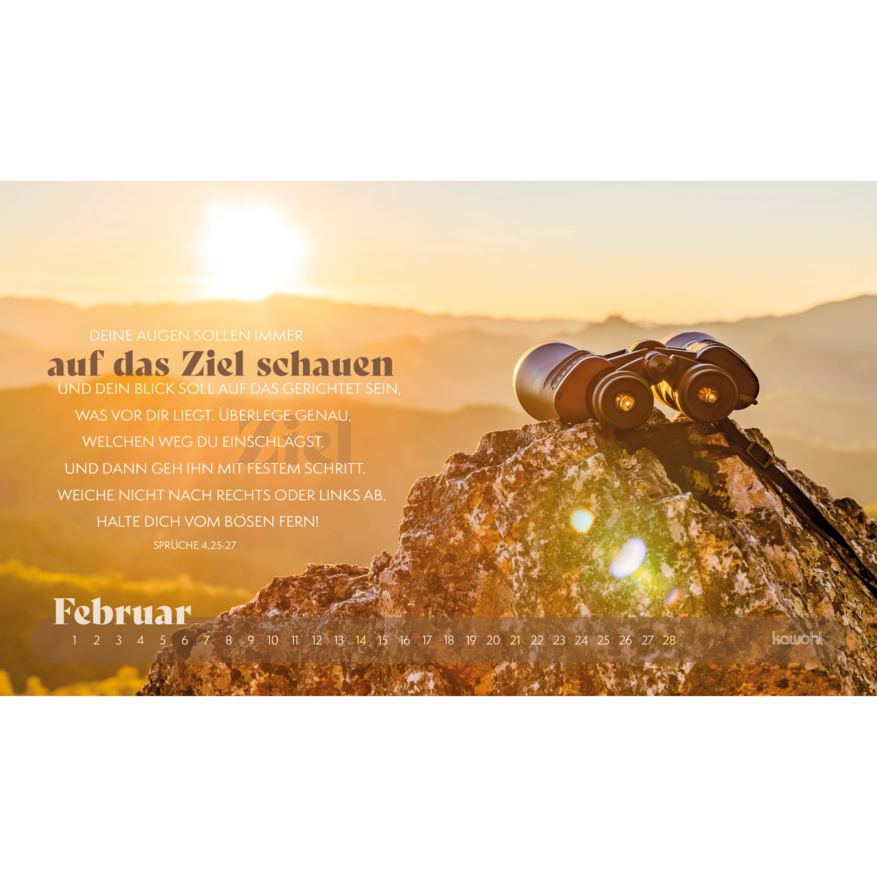 Abenteuer - Mit Gott unterwegs 2027 - Postkartenkalender