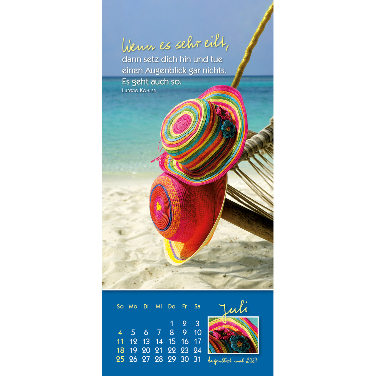 Augenblick mal 2027 - Aufstellkalender