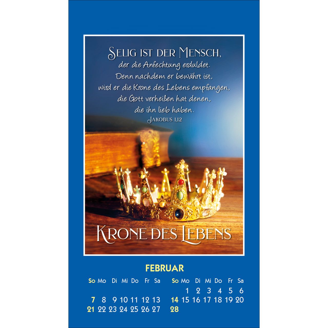 Ein gutes Wort für Dich 2027 - Aufkleber-Kalender
