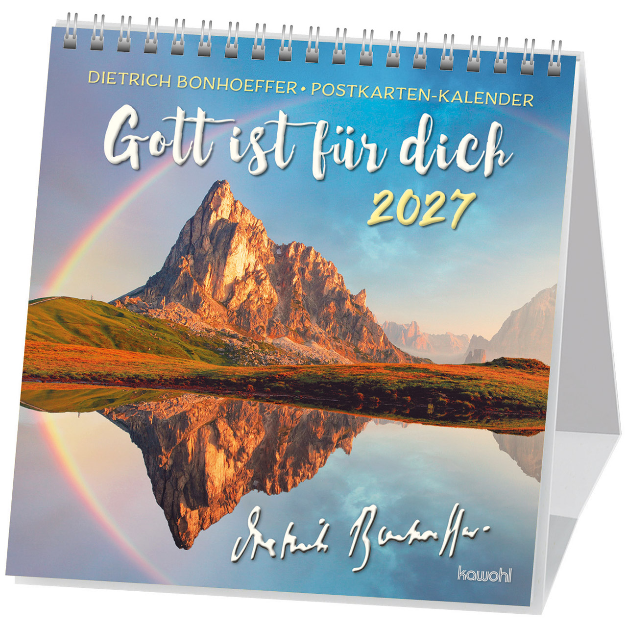 Gott ist für dich 2027 - Postkartenkalender