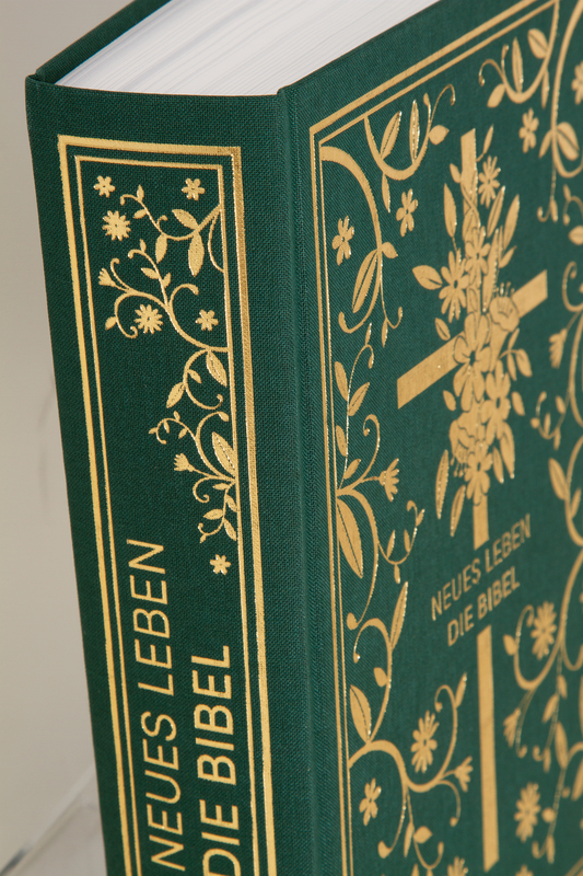 Neues Leben. Die Bibel - Gold/Waldgrün