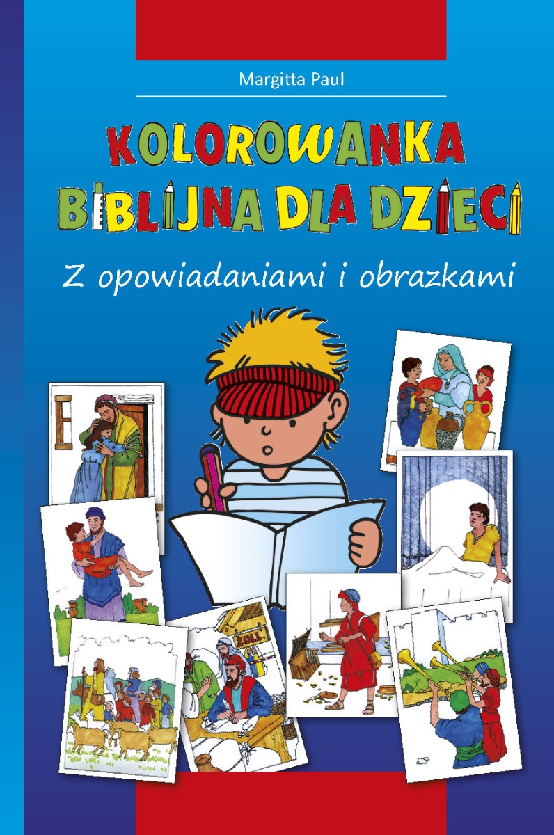 Kinder-Mal-Bibel - Polnisch