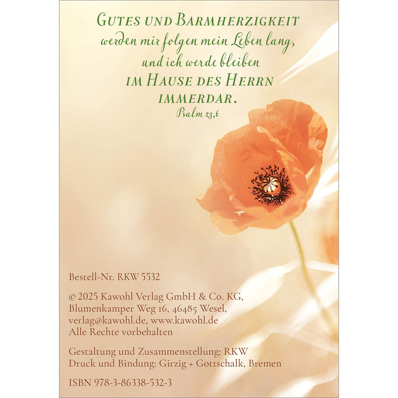 Sei beschützt und geborgen