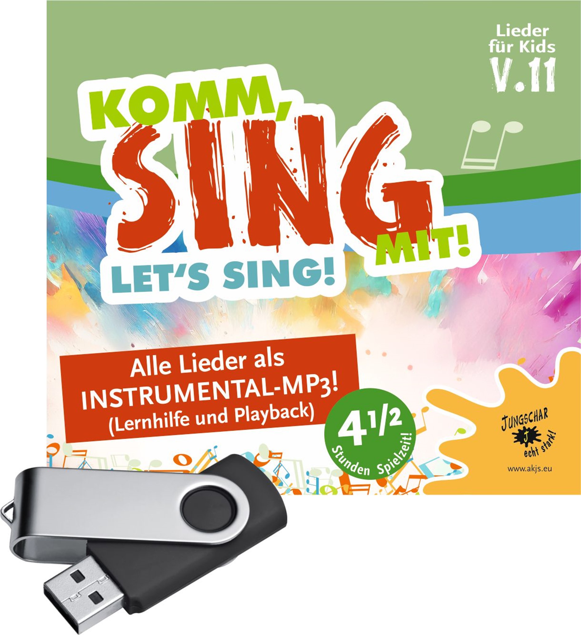 Komm, sing mit!  Let´s sing 2026 USB Stick