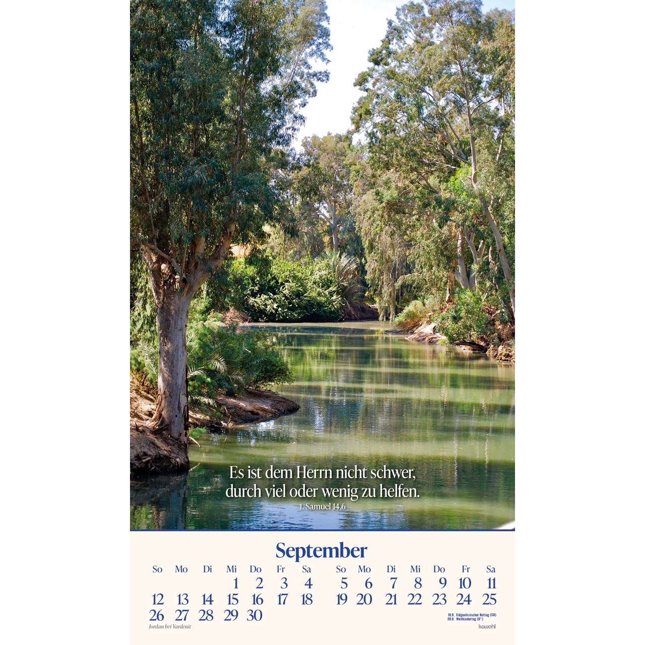 Das Heilige Land 2027 - Wandkalender