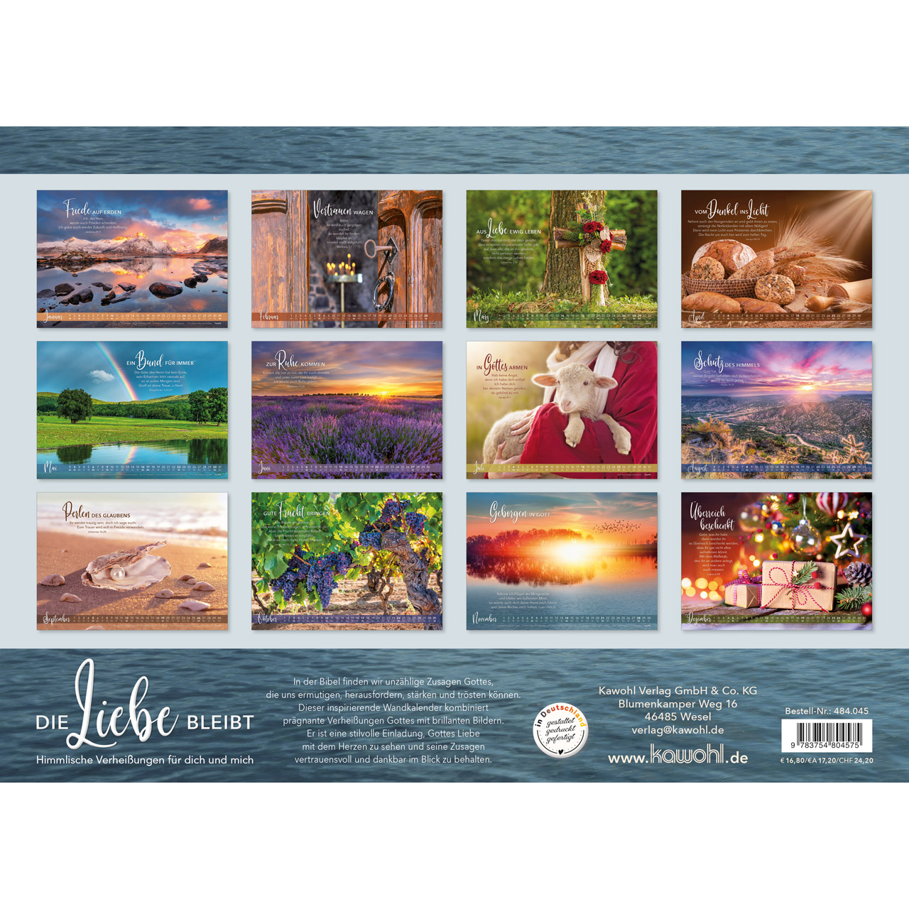 Die Liebe bleibt 2027 - Wandkalender