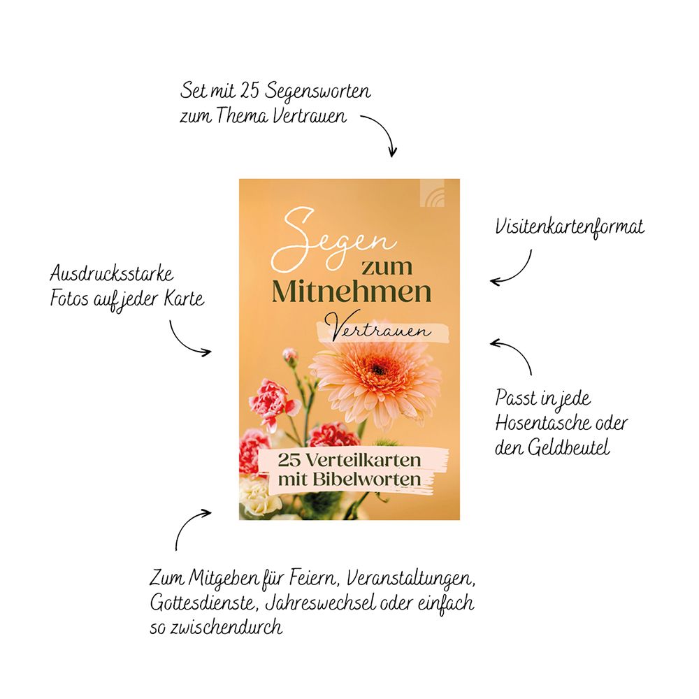 Vertrauen - Segen zum Mitnehmen